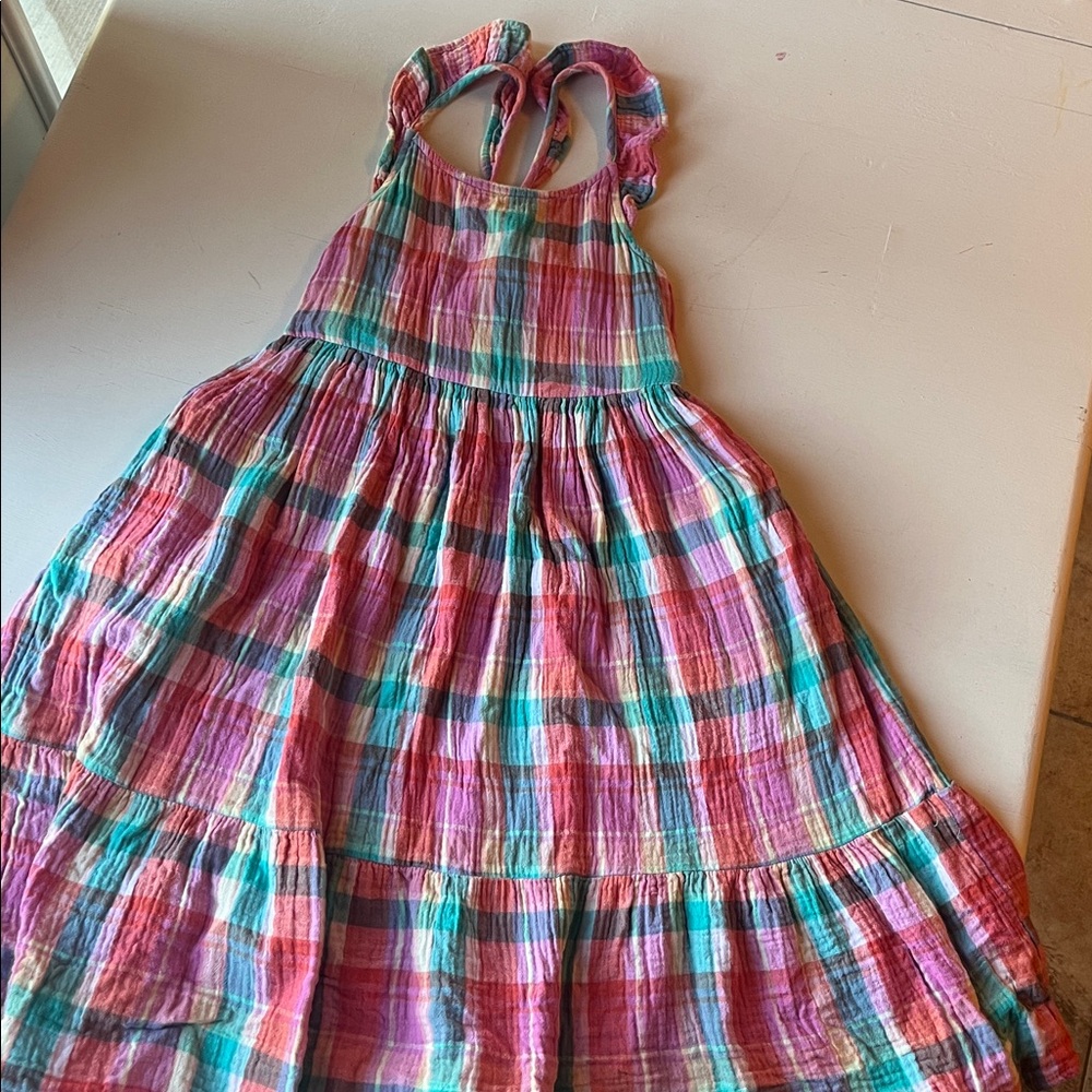 Colorful Plaid Sundress